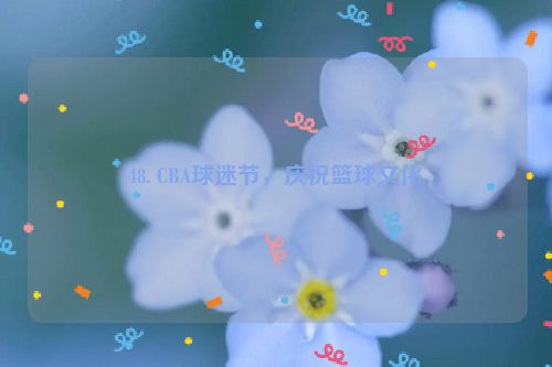 48. CBA球迷节，庆祝篮球文化